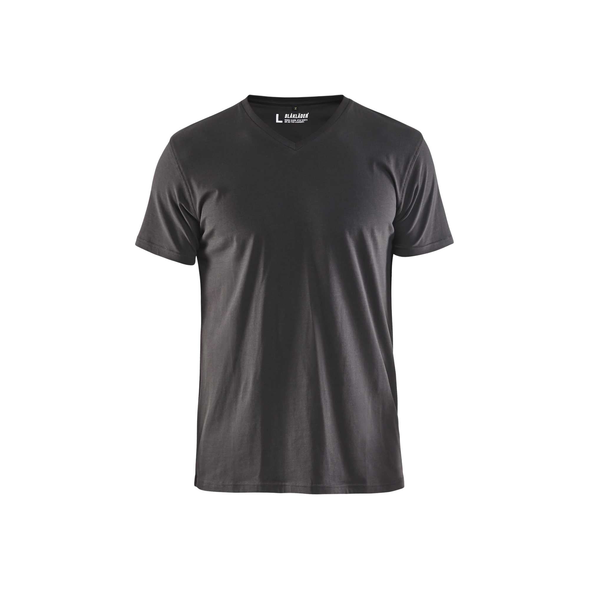 BLAKLADER 33601029 T SHIRT, V NECK Short Sleeve Work T-Shirt MEN - 95% Cotton